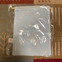 【未使用・未開封】【アカチャンホンポ】水玉の巾着袋(非売品)の画像