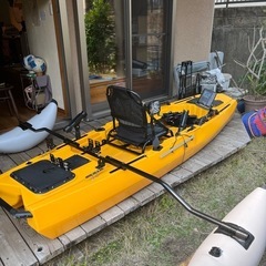 2024年NEWディスカバリー 10ft カヤック ラダー付き フルセット
