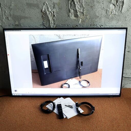 【祝開店！大放出セール開催中】 43型4KサムスンS43AM70モニタUSB-CスタンドなしSamsung ディスプレイ・モニター本体
