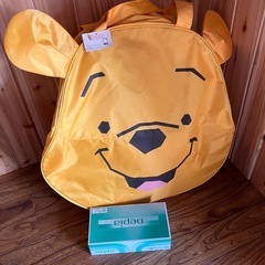 未使用★プーさんの大型バック