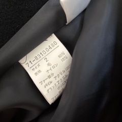 イネド INED ウールコートの画像