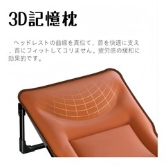 折りたたみベッド 簡易ベッド シングル マットレス付き コンパクト収納 室内外兼用 組立不要 ワンルーム 一人暮らし 仮眠/残業/防災用/介護用 の画像