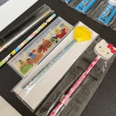新品　未使用　えんぴつ　消しゴム　定規セット　文具の画像