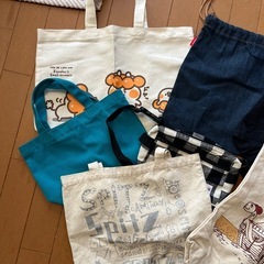 トートバッグ色々の画像