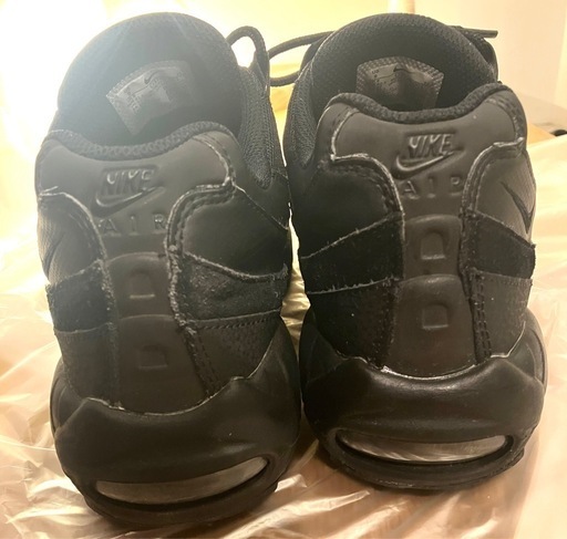 NIKE AIR MAX 95 ESSENTIAL 27.0cm BLACK/BLACK/DARKGREY CI3705-001