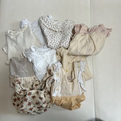 女の子ベビー服9点まとめ売り