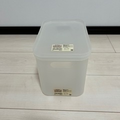 無印良品　収納ボックス　メイクボックス　の画像