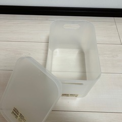 無印良品　収納ボックス　メイクボックス　の画像