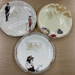 【7D18④】MIKASA 平皿3枚セットの画像