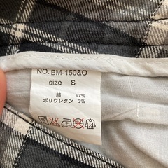 チェックパンツ　　の画像