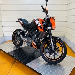 29445km  ★始動動画あり★ KTM  125デューク  JGA  小型の画像