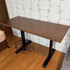 昇降デスク　FLEXISPOT本体＋120cm天板 の画像
