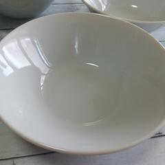 白いラーメンどんぶり皿6セットの画像