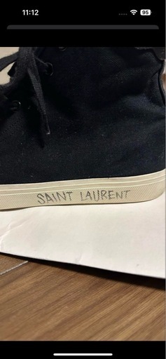 SAINT LAURENT malibu canvas sneakers