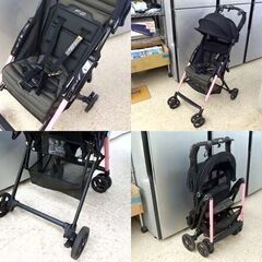 コンビ ベビーカー F2 AB-240 ブラック×ローズピンク B型 7ヶ月-36ヶ月頃（体重15kg以下）札幌市東区 新道東店の画像