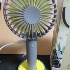 無人フリーマーケット　リアルジモティ　ハンディファン　　磁石で固定できます　詳細は？の画像