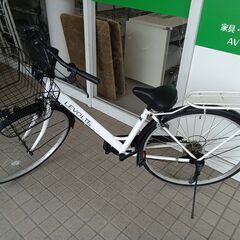 ★ジモティ割あり★  自転車 27インチ 白 クリーニング済み ...