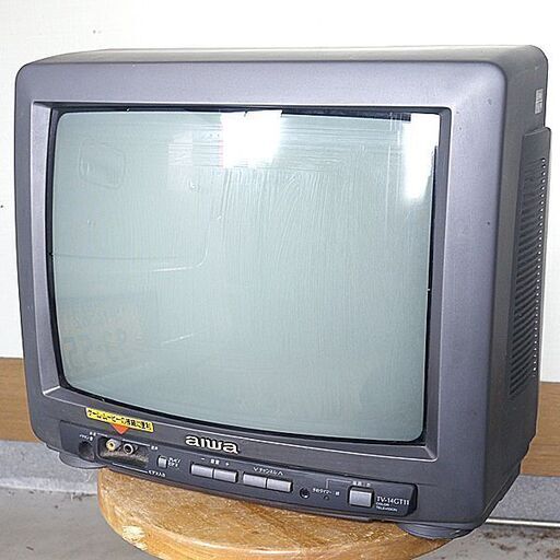 14型ブラウン管テレビ／通電確認のみ (タクマ) 磐田のテレビ