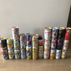 ビール　酎ハイ　レッドブルなど