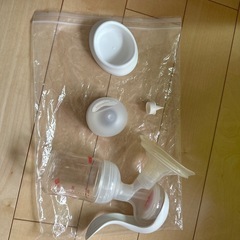 手動搾乳機　使用歴あり