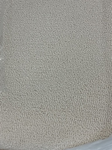 [八5240] 【未使用品】カインズ   約6帖　防ダニ平織カーペット   寸法約261X352㎝   カラー　アイボリー