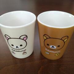リラックマ　ココット皿と湯呑みセットの画像