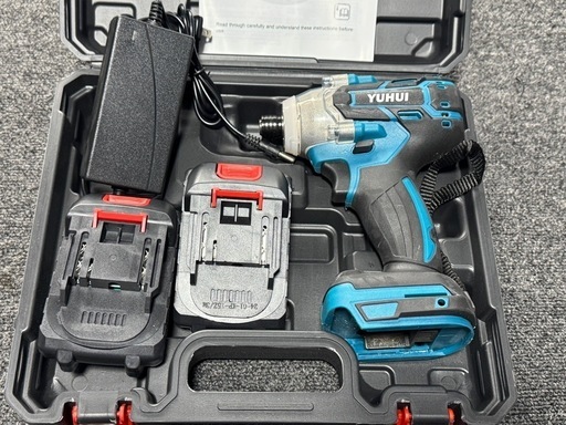 マキタ 互換 電動ドライバー インパクト ドライバー 21V バッテリー2個付き