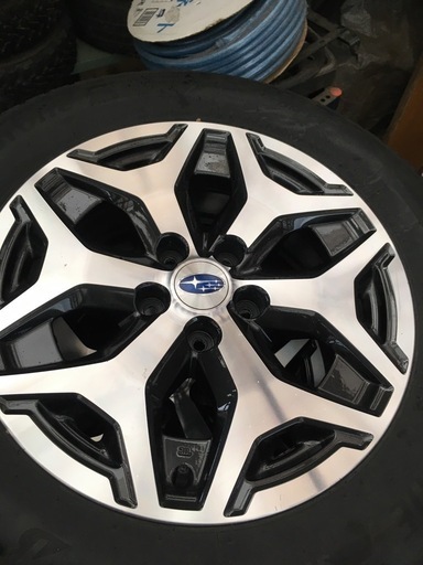スバル SK5 SK9 フォレスター 純正ホイール 17×7J 114.3×5 ET+48 225/60R17