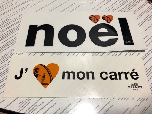 4/18（金）23時で終了★非売品★HERMESのステッカー