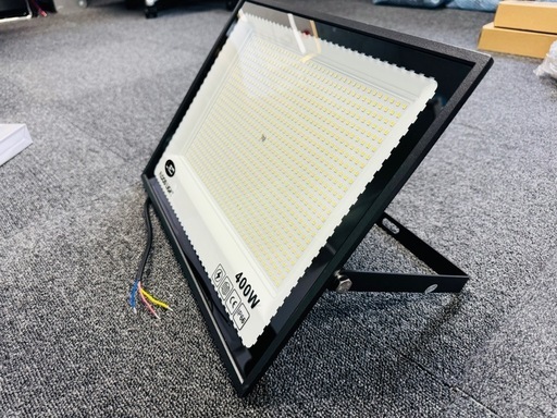 超高光度 LED投光器 400W 2個セット 広角120° 昼光色6000K 44000LM IP65 作業灯 駐車場灯 防水 屋外