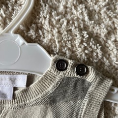 BURBERRY バーバリー ノバチェック ベスト 80cmの画像