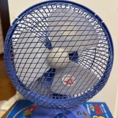 忍たま乱太郎ミニ扇風機の画像