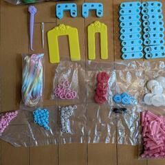 ラブあみDXセット おもちゃ 子供用 編み物の画像