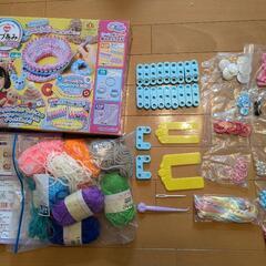ラブあみDXセット おもちゃ 子供用 編み物の画像
