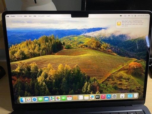 MacBook Air M2 512GB バッテリー100% 充放電回数1回 ほぼ新品 MacBook Air M2 512GB バッテリー100% 充放電回数1回 ほぼ新品