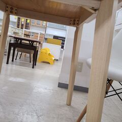 J9267　ダイニングテーブルセット　椅子2脚付き　クリーニング済み【リユースのサカイ柏店】の画像