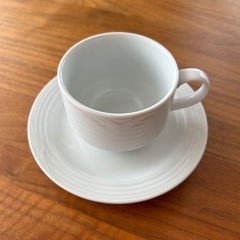 [新品]noritake カップ&ソーサー 白 プレゼント包装