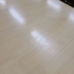 J9267　ダイニングテーブルセット　椅子2脚付き　クリーニング済み【リユースのサカイ柏店】の画像