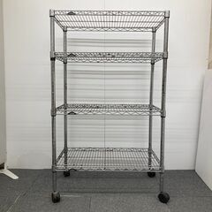 ① ルミナス スチールラック 4段 幅76×奥行46×高さ126...
