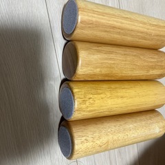 無印良品　ベッド　脚の画像