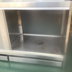 ステンレスカウンター収納　水切り キッチン収納 小物収納の画像