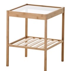 【IKEA】 サイドテーブル　ネスナ　イケア　36×35cm　の画像