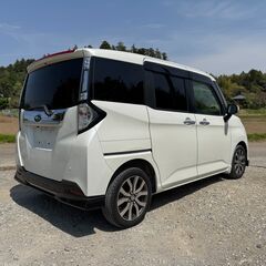 スバル ジャスティ カスタム RSDOHCターボ 平成29年式 DOHCターボ 76,942km AT ナビ・360°カメラ・ダブルパワースライドドア・シートヒーター・クルーズコントロール・ETC・プッシュスタート搭載！の画像