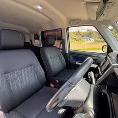 スバル ジャスティ カスタム RSDOHCターボ 平成29年式 DOHCターボ 76,942km AT ナビ・360°カメラ・ダブルパワースライドドア・シートヒーター・クルーズコントロール・ETC・プッシュスタート搭載！の画像