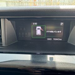 スバル ジャスティ カスタム RSDOHCターボ 平成29年式 DOHCターボ 76,942km AT ナビ・360°カメラ・ダブルパワースライドドア・シートヒーター・クルーズコントロール・ETC・プッシュスタート搭載！の画像
