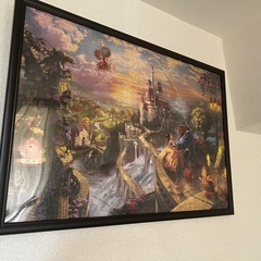 ジグソーパズル　完成品　美女と野獣