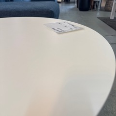 センターテーブル　ラウンド　白の画像