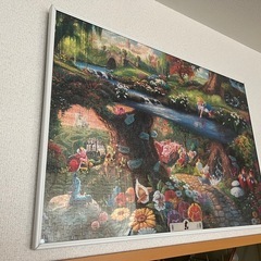 ジグソーパズル　完成品　アリス