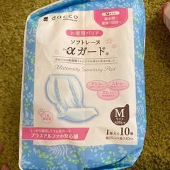 お産用パッドMサイズ　未開封の画像