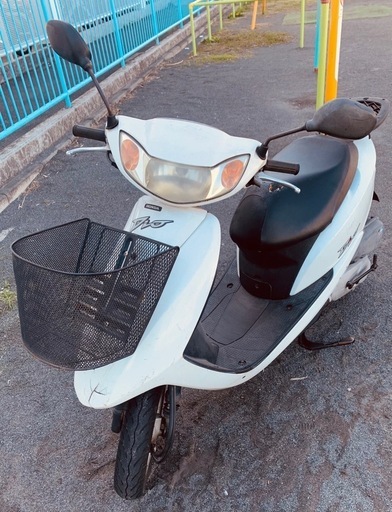 Honda DIO AF62 スクーター　原付　白　ホワイト
